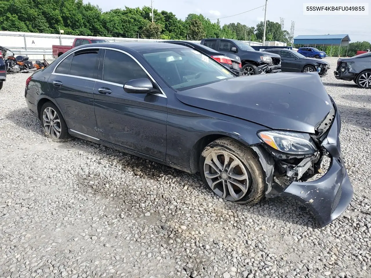 55swf4kb4fu049855 55SWF4KB4FU049855 2015 Mercedes-Benz C 300 4Matic