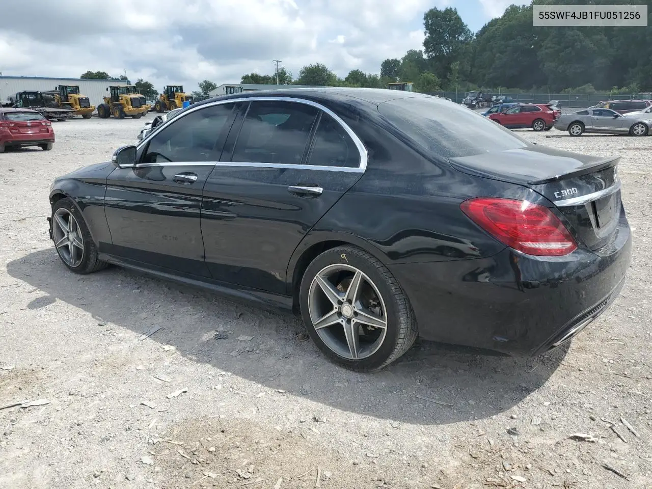2015 Mercedes-Benz C 300 VIN: 55SWF4JB1FU051256 Lot: 62577535