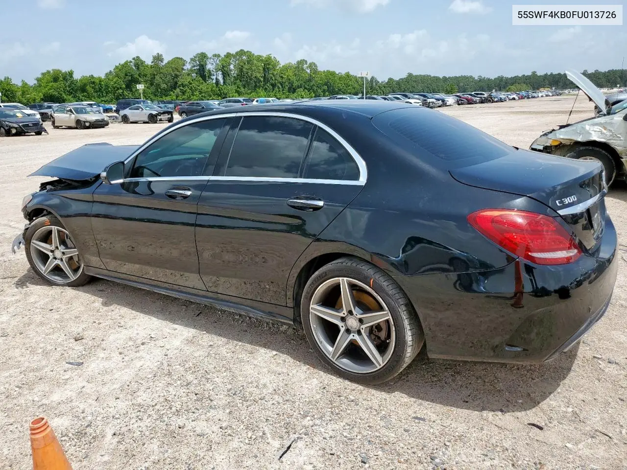 55swf4kb0fu013726 55SWF4KB0FU013726 2015 Mercedes-Benz C 300 4Matic