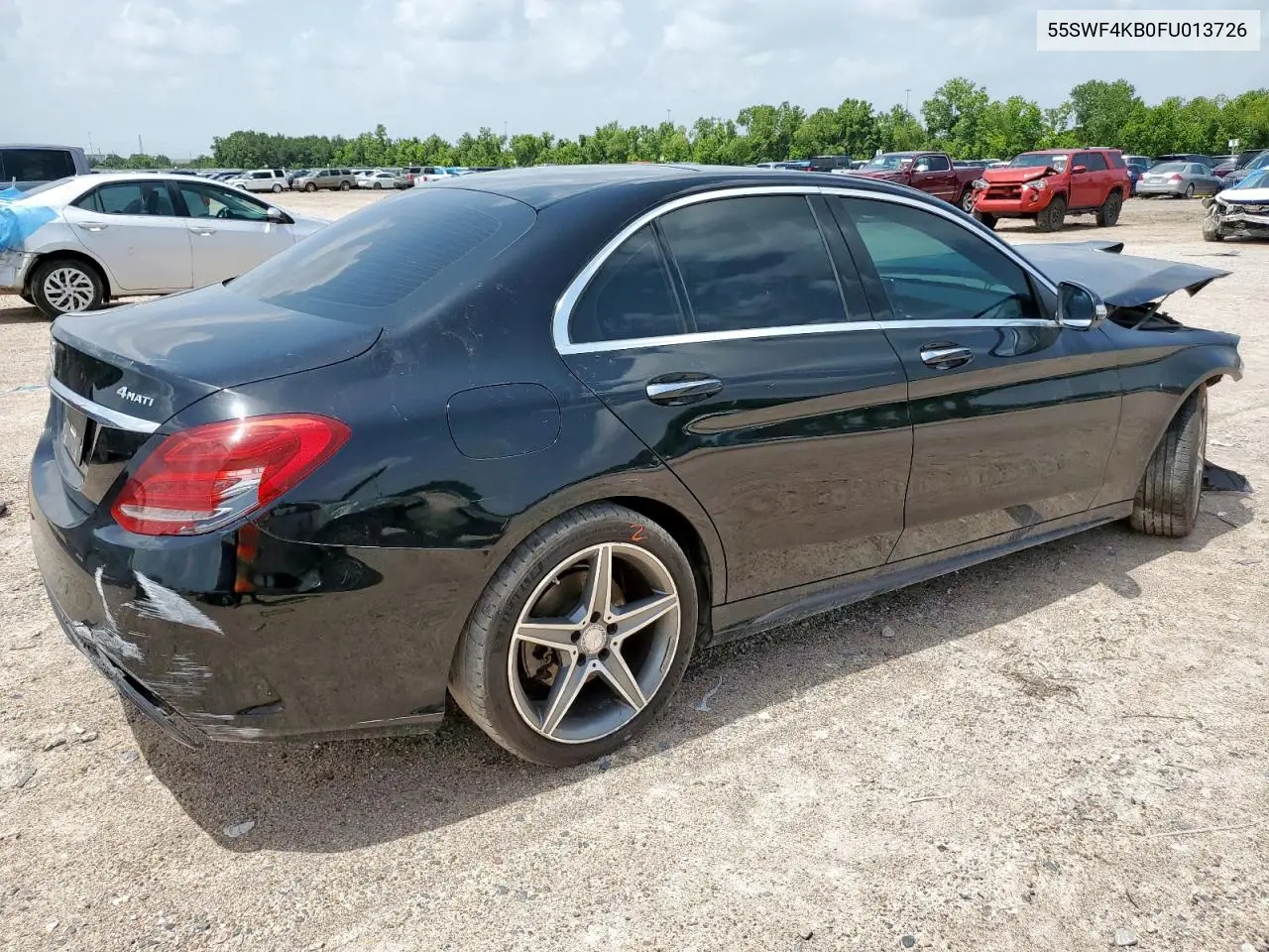 55swf4kb0fu013726 55SWF4KB0FU013726 2015 Mercedes-Benz C 300 4Matic