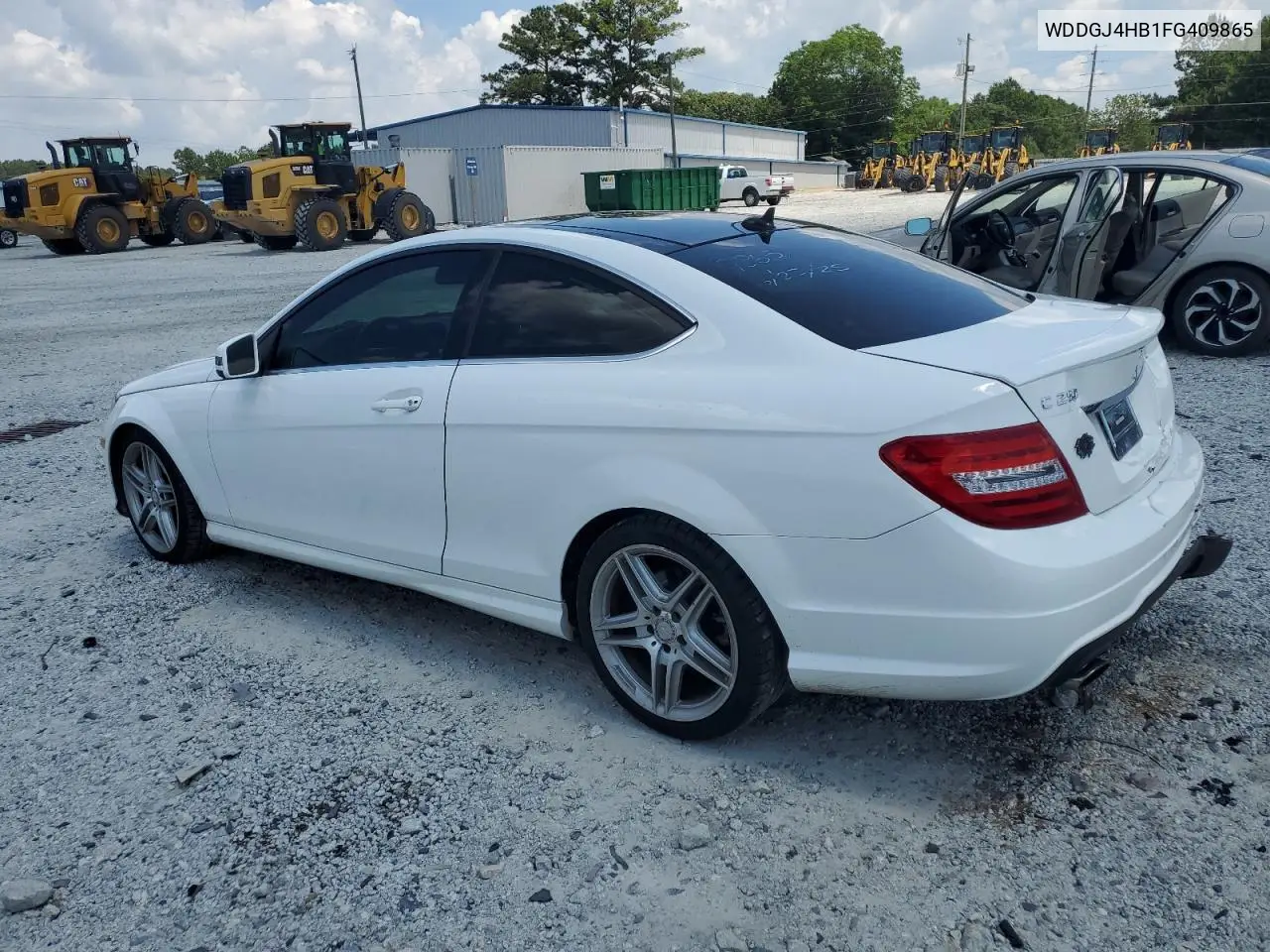 wddgj4hb1fg409865 WDDGJ4HB1FG409865 2015 Mercedes-Benz C 250