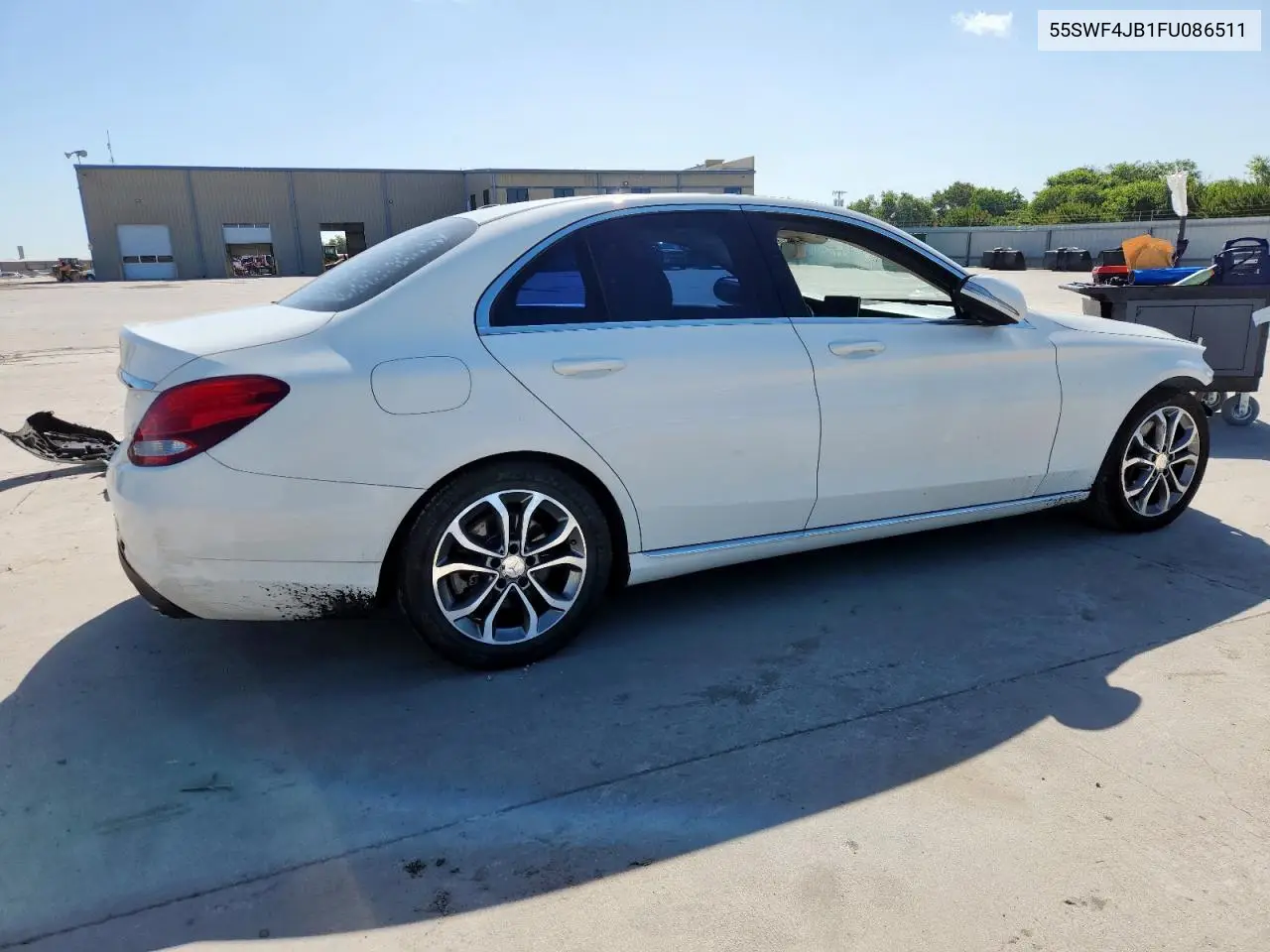 2015 Mercedes-Benz C 300 VIN: 55SWF4JB1FU086511 Lot: 62959235