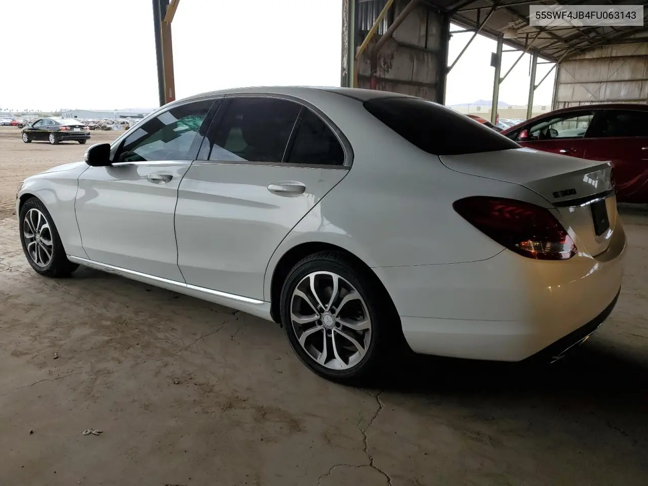 2015 Mercedes-Benz C 300 VIN: 55SWF4JB4FU063143 Lot: 65009035