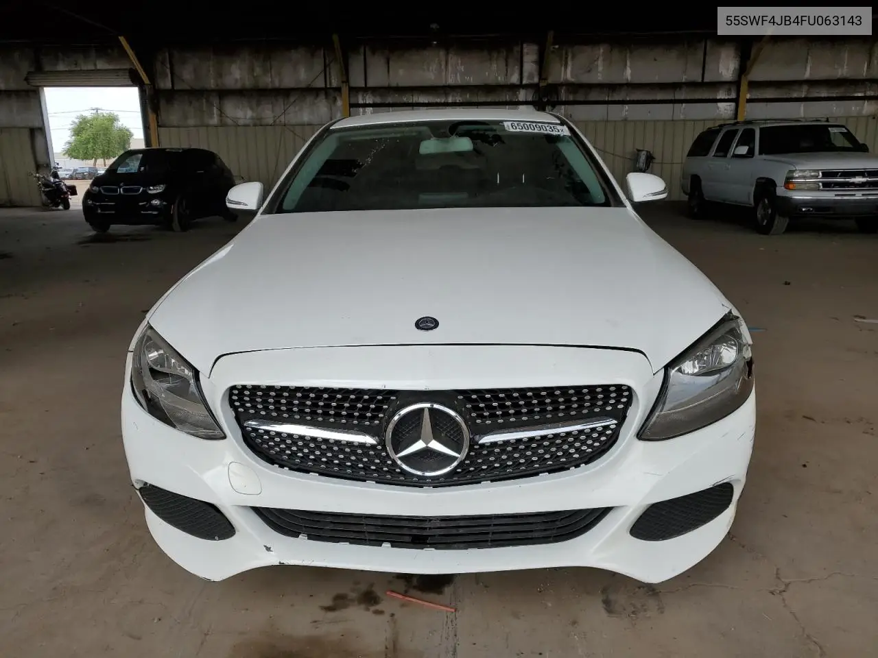 2015 Mercedes-Benz C 300 VIN: 55SWF4JB4FU063143 Lot: 65009035