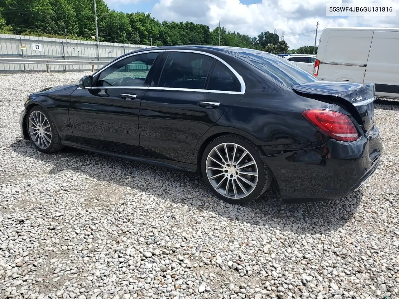 2016 Mercedes-Benz C 300 VIN: 55SWF4JB6GU131816 Lot: 57055565