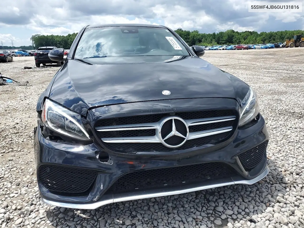 2016 Mercedes-Benz C 300 VIN: 55SWF4JB6GU131816 Lot: 57055565