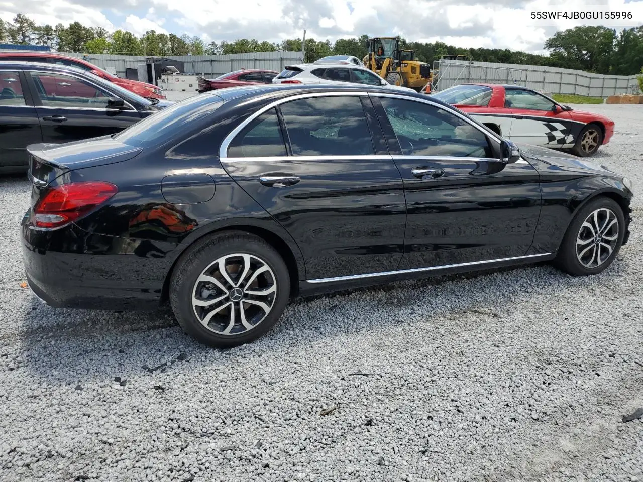 2016 Mercedes-Benz C 300 VIN: 55SWF4JB0GU155996 Lot: 61053425