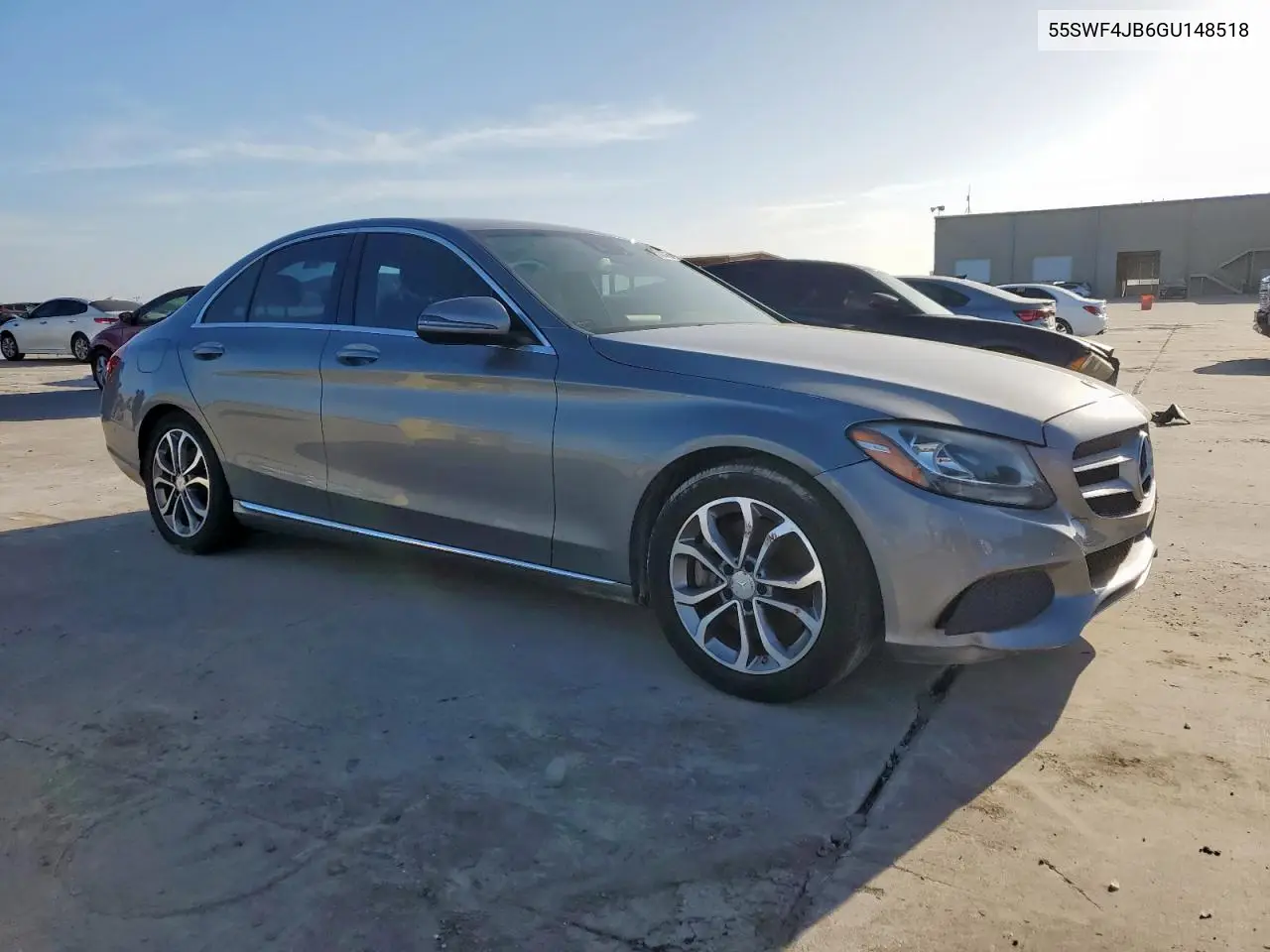 2016 Mercedes-Benz C 300 VIN: 55SWF4JB6GU148518 Lot: 62903805