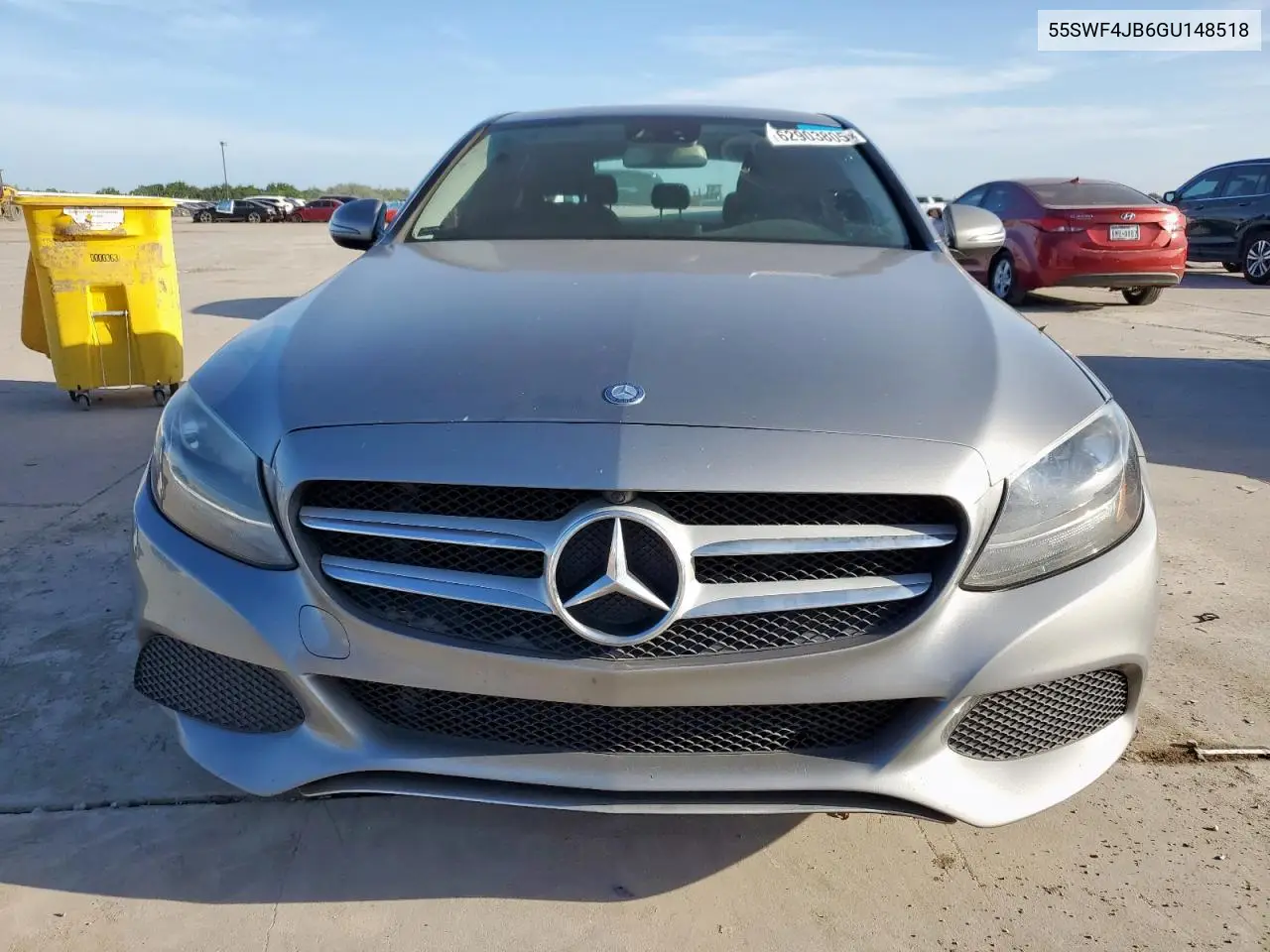 2016 Mercedes-Benz C 300 VIN: 55SWF4JB6GU148518 Lot: 62903805