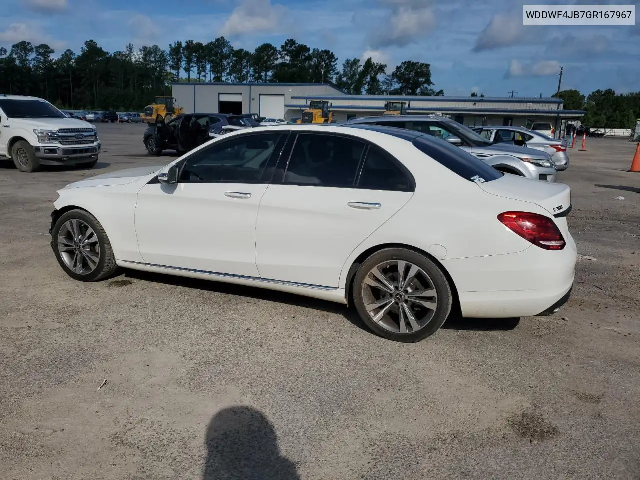2016 Mercedes-Benz C 300 VIN: WDDWF4JB7GR167967 Lot: 63016235