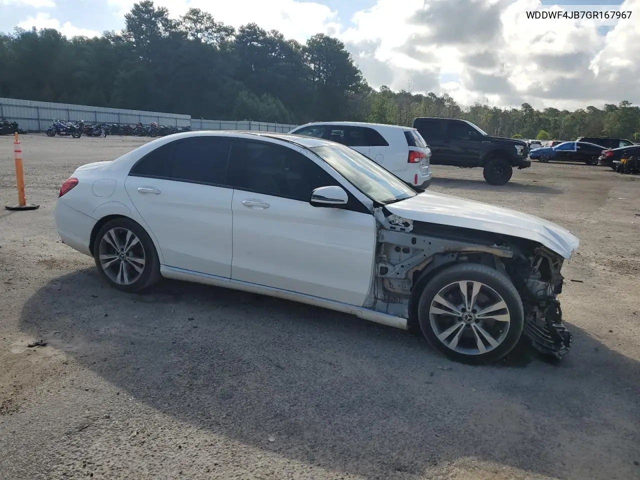 2016 Mercedes-Benz C 300 VIN: WDDWF4JB7GR167967 Lot: 63016235