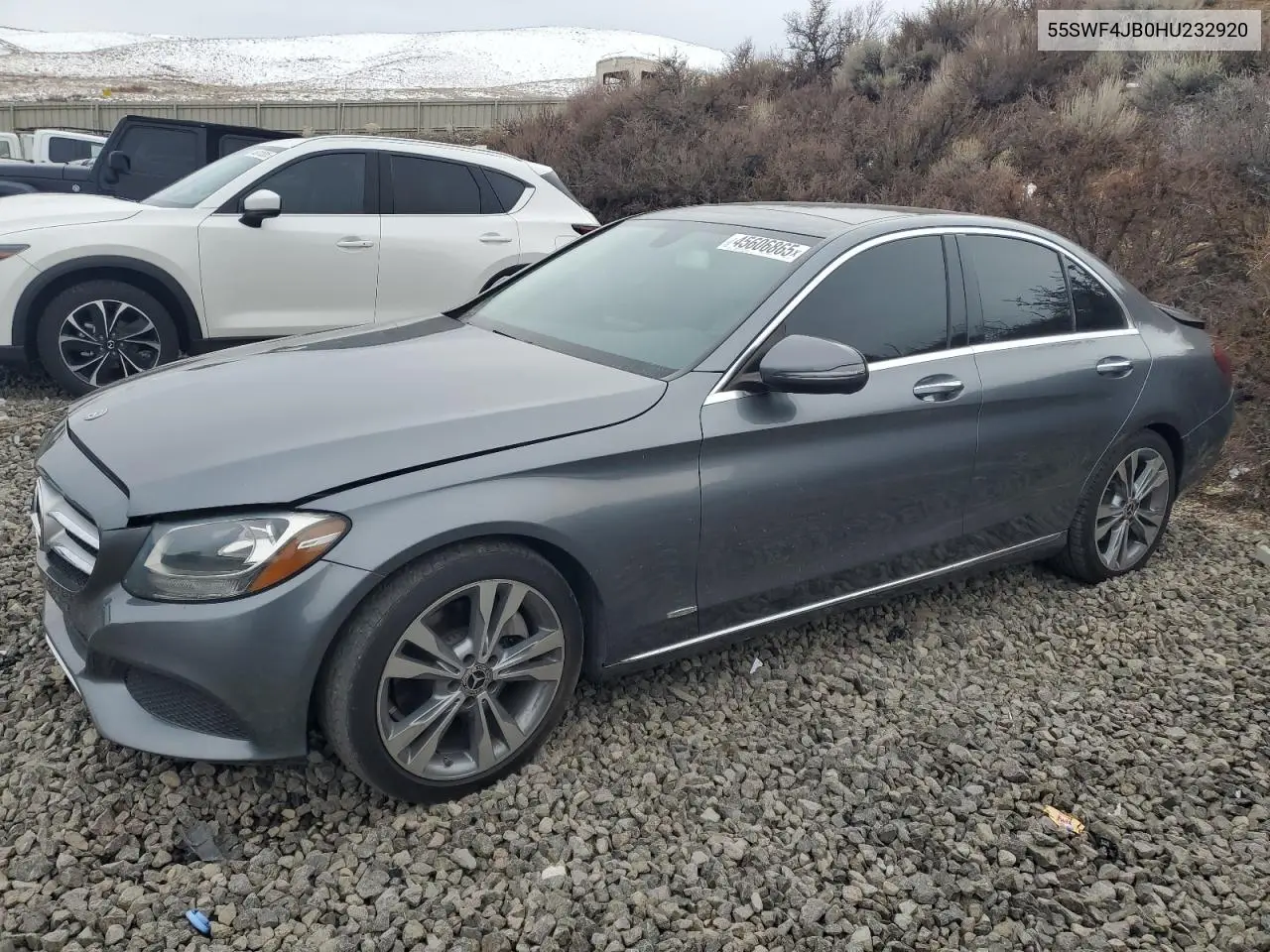 2017 Mercedes-Benz C 300 VIN: 55SWF4JB0HU232920 Lot: 45606865