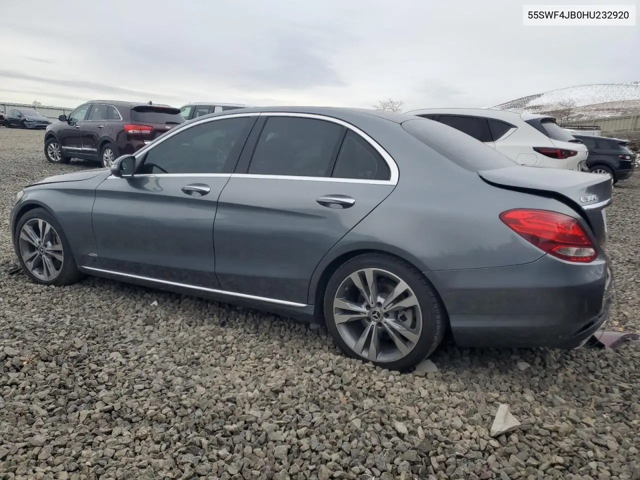 2017 Mercedes-Benz C 300 VIN: 55SWF4JB0HU232920 Lot: 45606865
