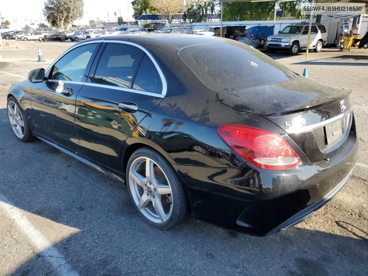 2017 Mercedes-Benz C 300 VIN: 55SWF4JB5HU218530 Lot: 46942205