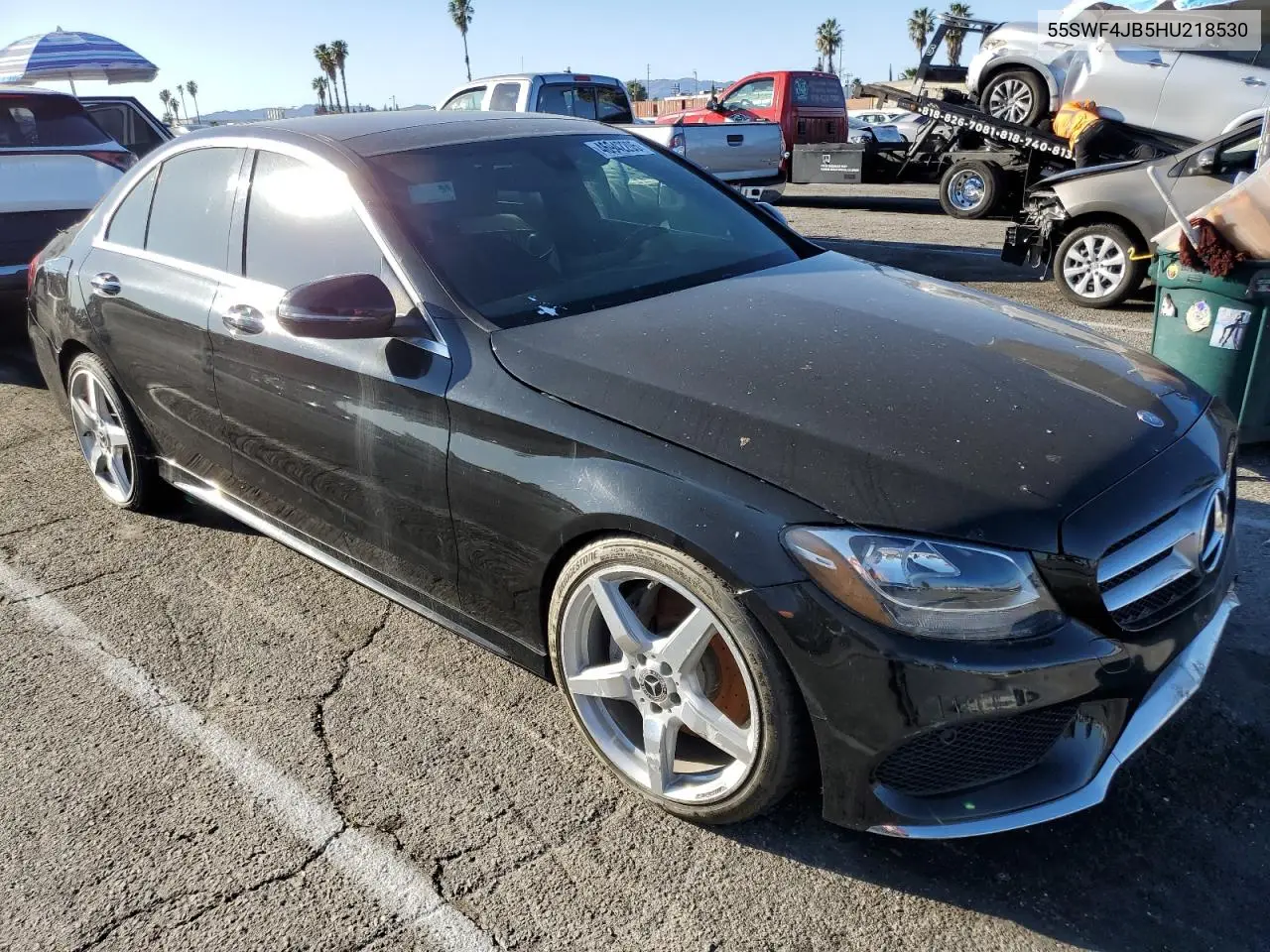 2017 Mercedes-Benz C 300 VIN: 55SWF4JB5HU218530 Lot: 46942205