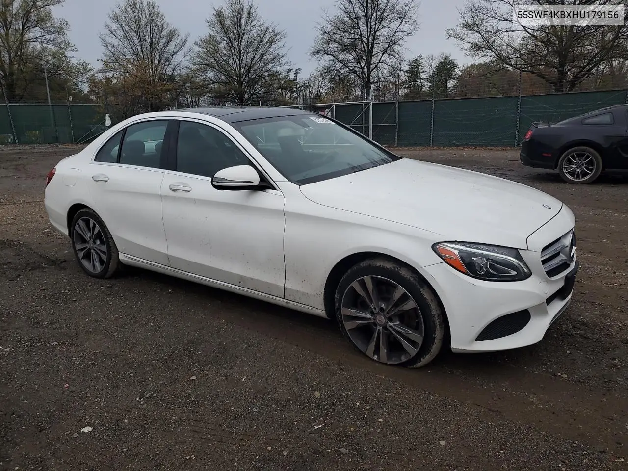 2017 Mercedes-Benz C 300 4Matic VIN: 55SWF4KBXHU179156 Lot: 51977395