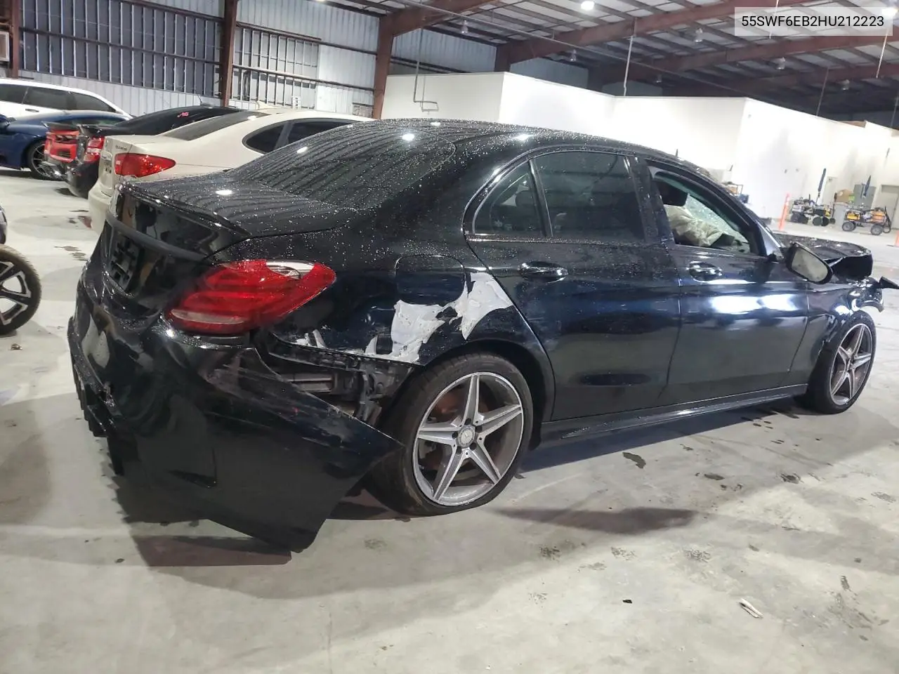 2017 Mercedes-Benz C 43 4Matic Amg VIN: 55SWF6EB2HU212223 Lot: 56360725