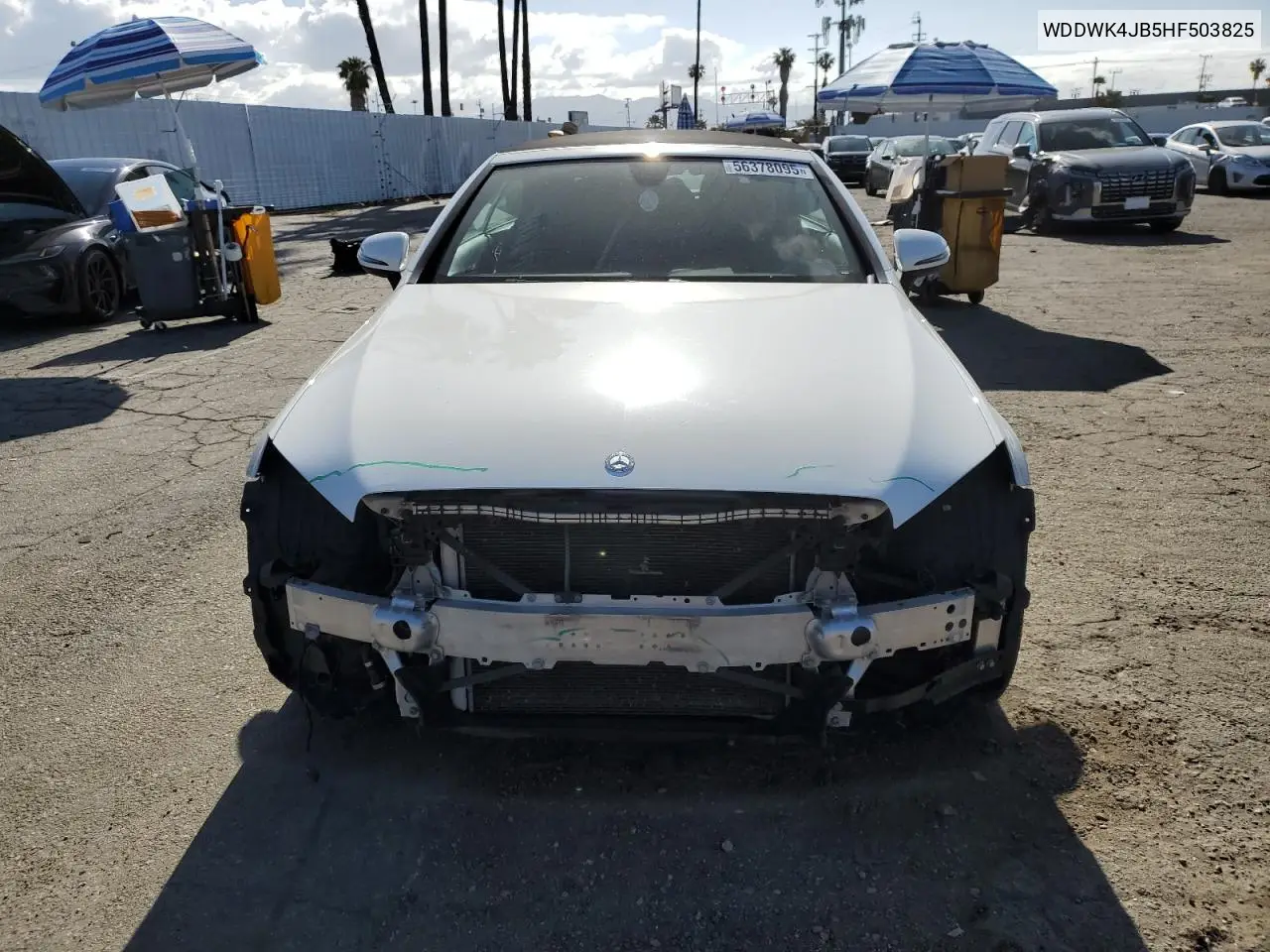 2017 Mercedes-Benz C 300 VIN: WDDWK4JB5HF503825 Lot: 56378095