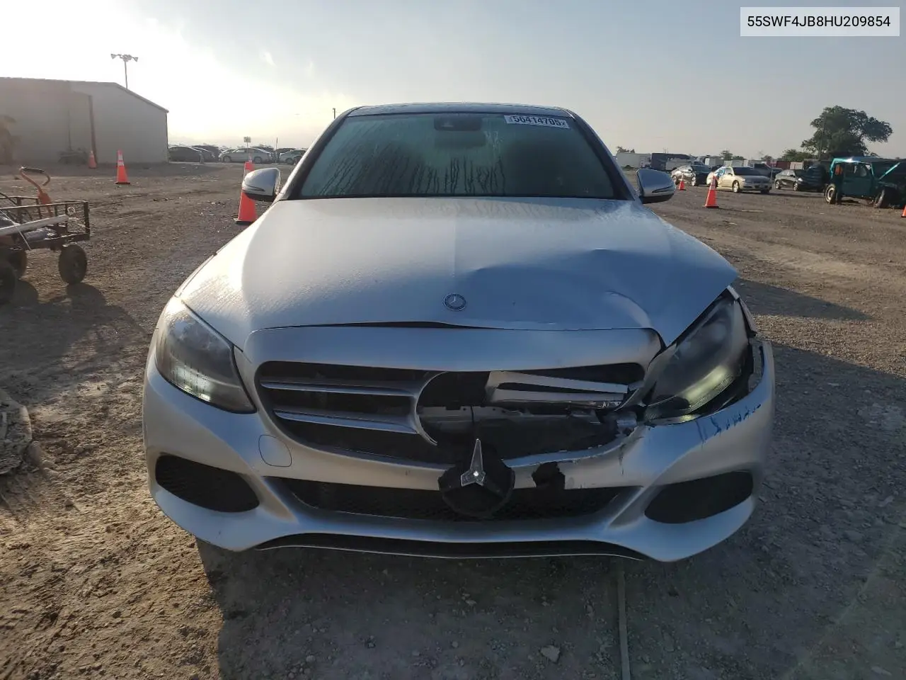 2017 Mercedes-Benz C 300 VIN: 55SWF4JB8HU209854 Lot: 56414705