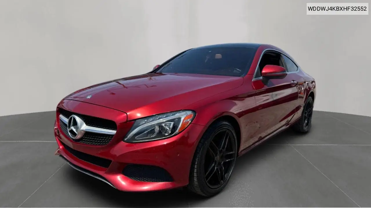 2017 Mercedes-Benz C 300 4Matic VIN: WDDWJ4KBXHF32552 Lot: 57203215
