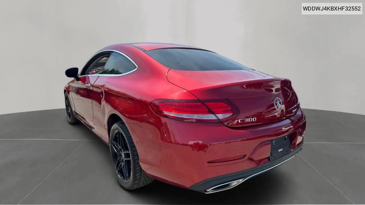 2017 Mercedes-Benz C 300 4Matic VIN: WDDWJ4KBXHF32552 Lot: 57203215
