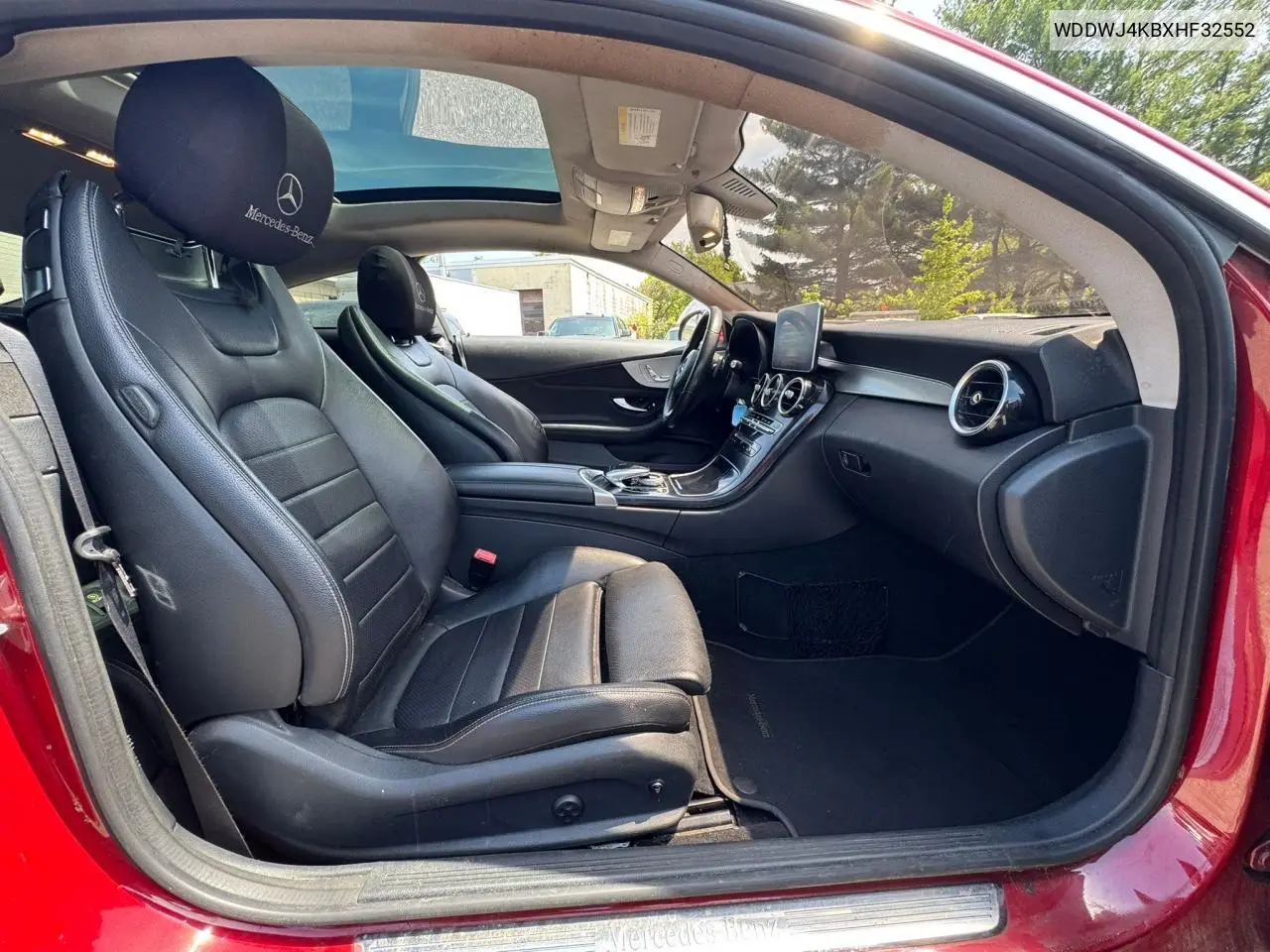 2017 Mercedes-Benz C 300 4Matic VIN: WDDWJ4KBXHF32552 Lot: 57203215
