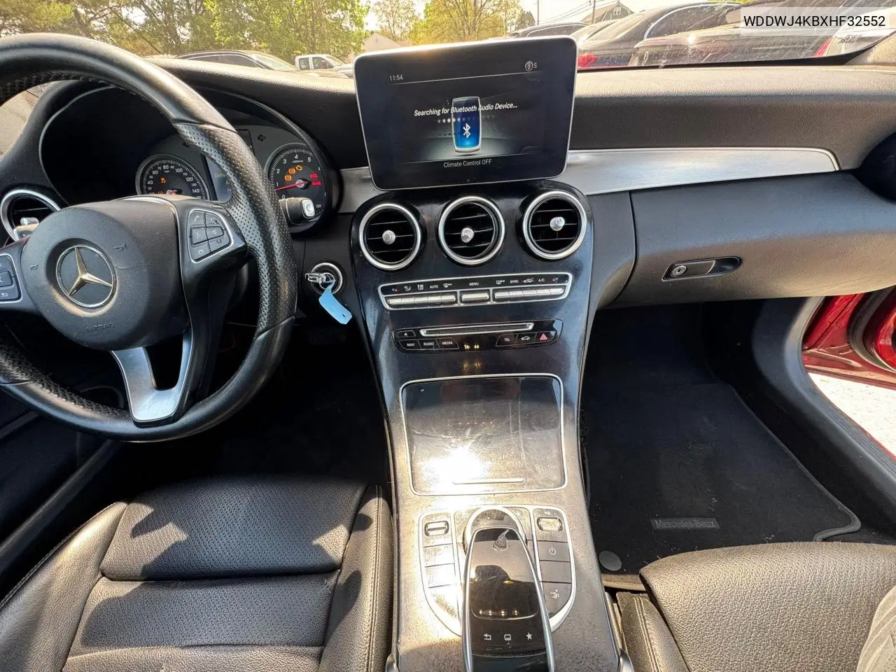 2017 Mercedes-Benz C 300 4Matic VIN: WDDWJ4KBXHF32552 Lot: 57203215
