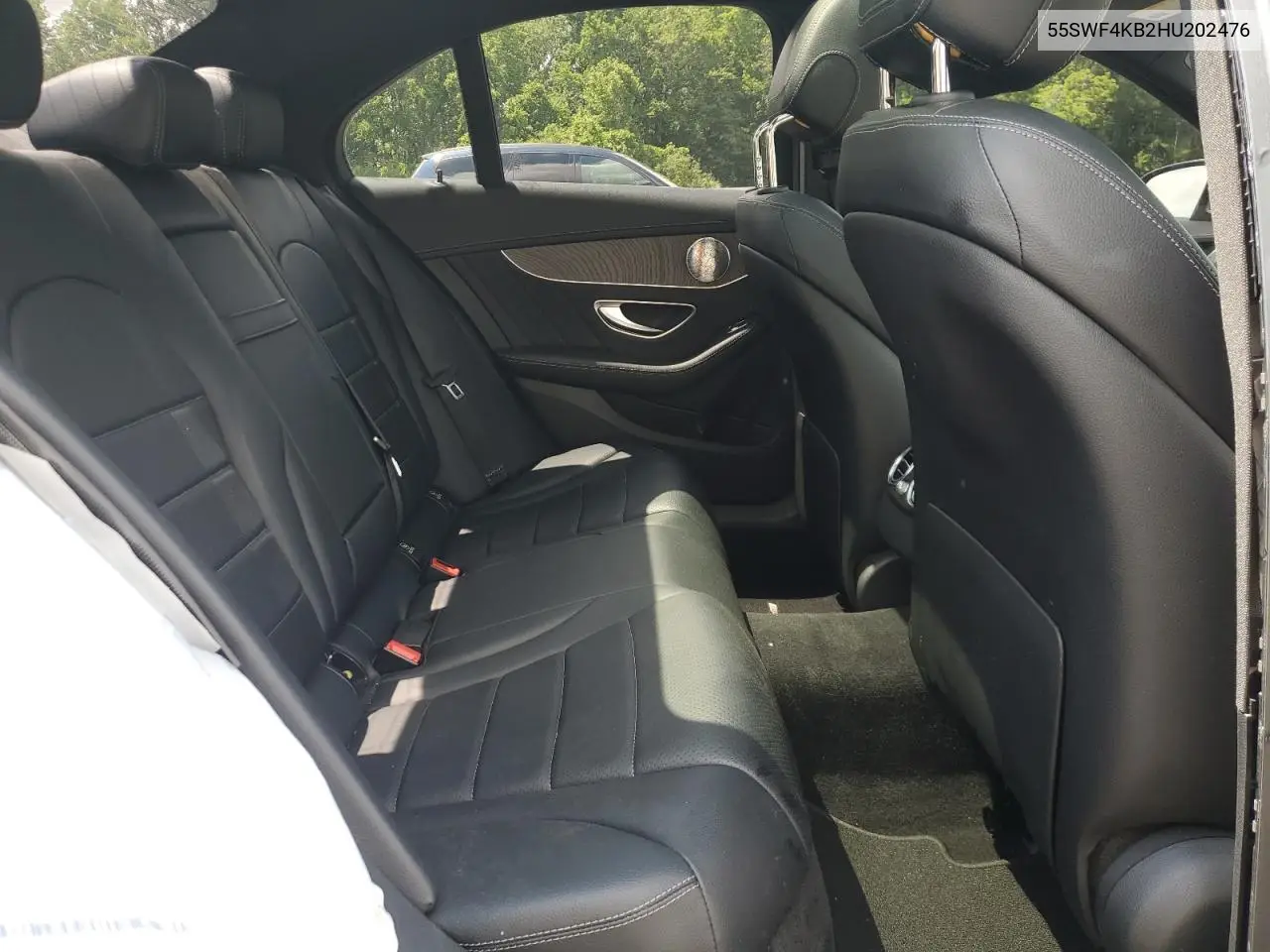 2017 Mercedes-Benz C 300 4Matic VIN: 55SWF4KB2HU202476 Lot: 57210305