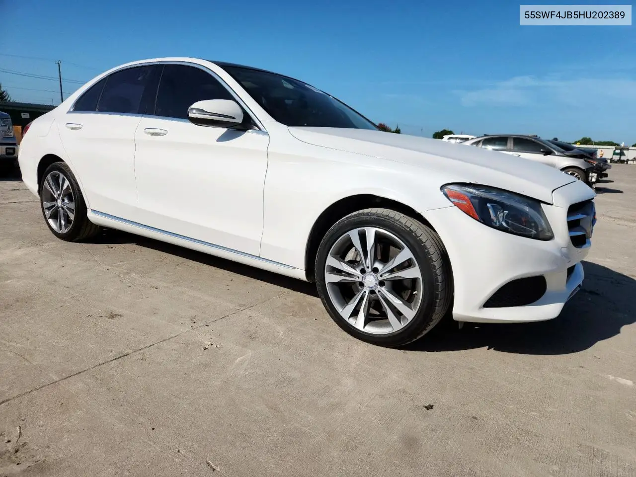 55swf4jb5hu202389 55SWF4JB5HU202389 2017 Mercedes-Benz C 300