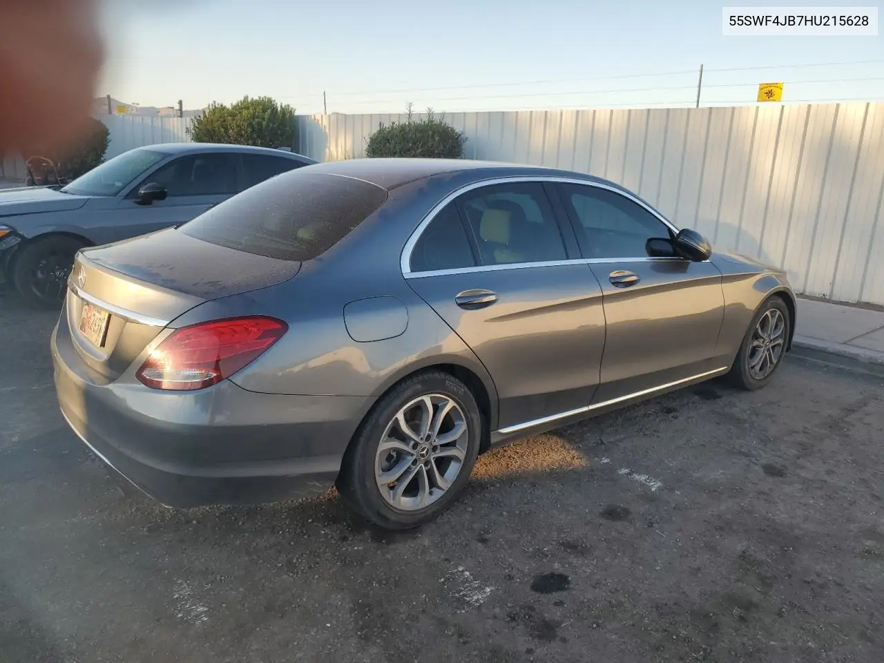 2017 Mercedes-Benz C 300 VIN: 55SWF4JB7HU215628 Lot: 63165295