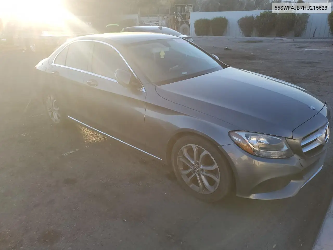 2017 Mercedes-Benz C 300 VIN: 55SWF4JB7HU215628 Lot: 63165295