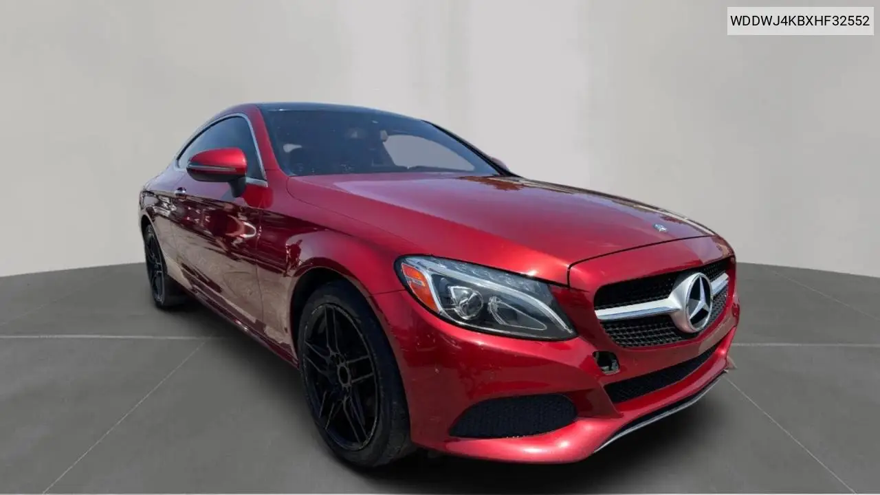 wddwj4kbxhf32552 WDDWJ4KBXHF32552 2017 Mercedes-Benz C 300 4Matic