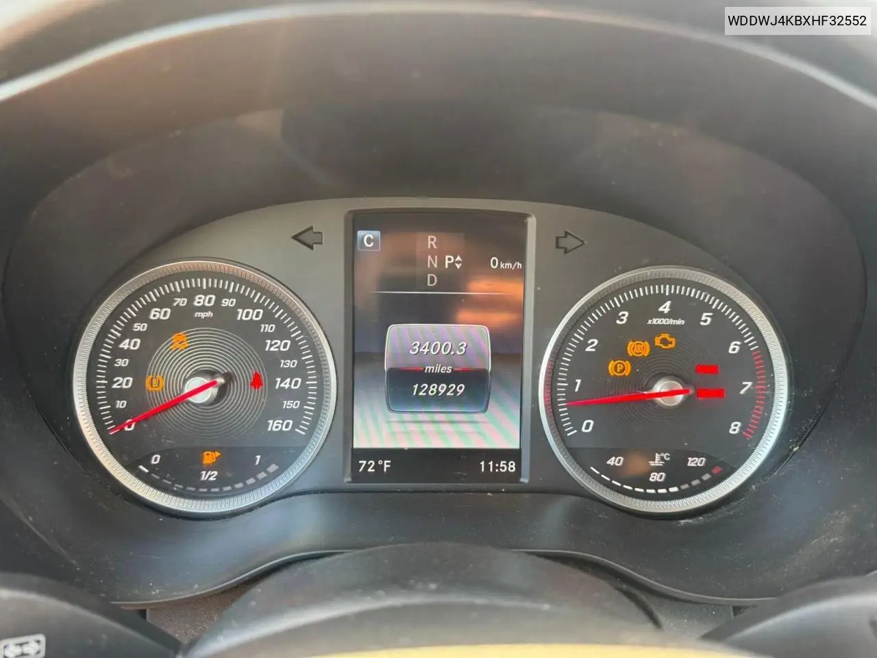wddwj4kbxhf32552 WDDWJ4KBXHF32552 2017 Mercedes-Benz C 300 4Matic