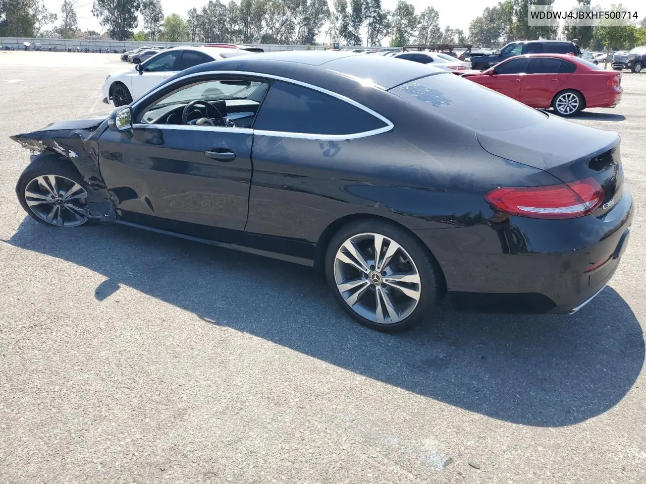 2017 Mercedes-Benz C 300 VIN: WDDWJ4JBXHF500714 Lot: 64863545