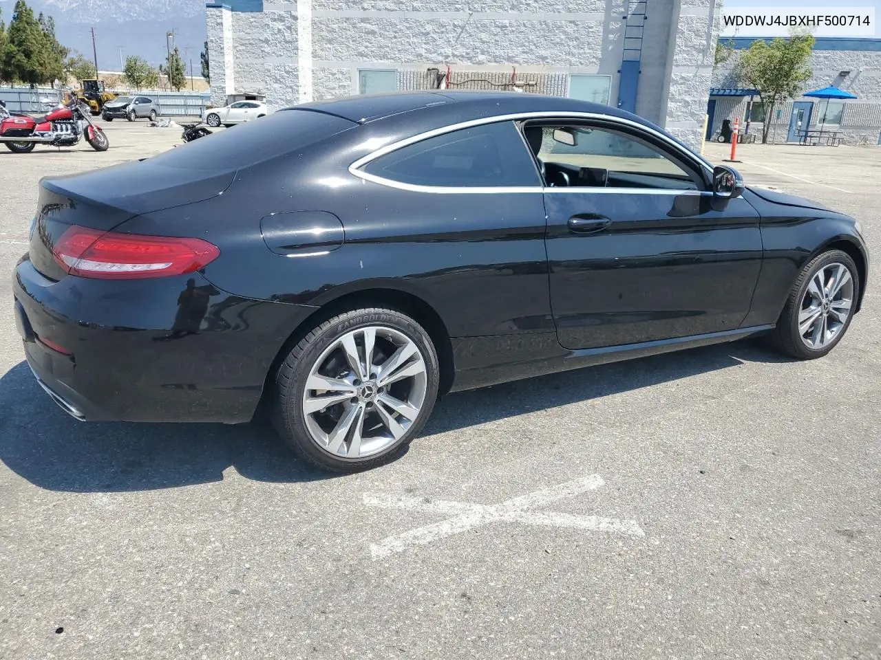2017 Mercedes-Benz C 300 VIN: WDDWJ4JBXHF500714 Lot: 64863545