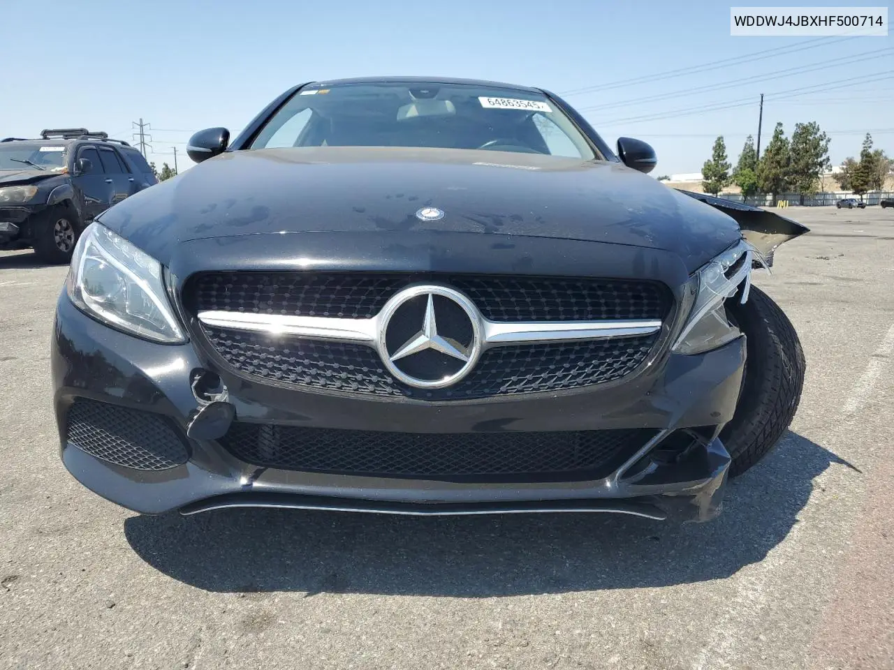 2017 Mercedes-Benz C 300 VIN: WDDWJ4JBXHF500714 Lot: 64863545