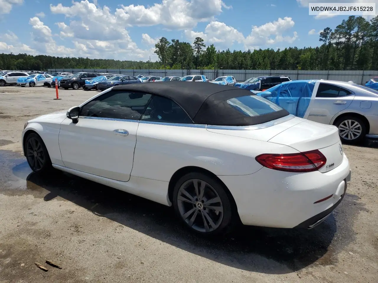 2018 Mercedes-Benz C 300 VIN: WDDWK4JB2JF615228 Lot: 55951935