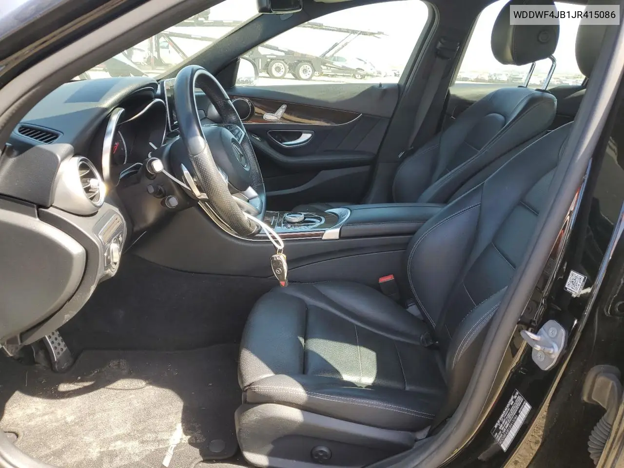 2018 Mercedes-Benz C 300 VIN: WDDWF4JB1JR415086 Lot: 56981145