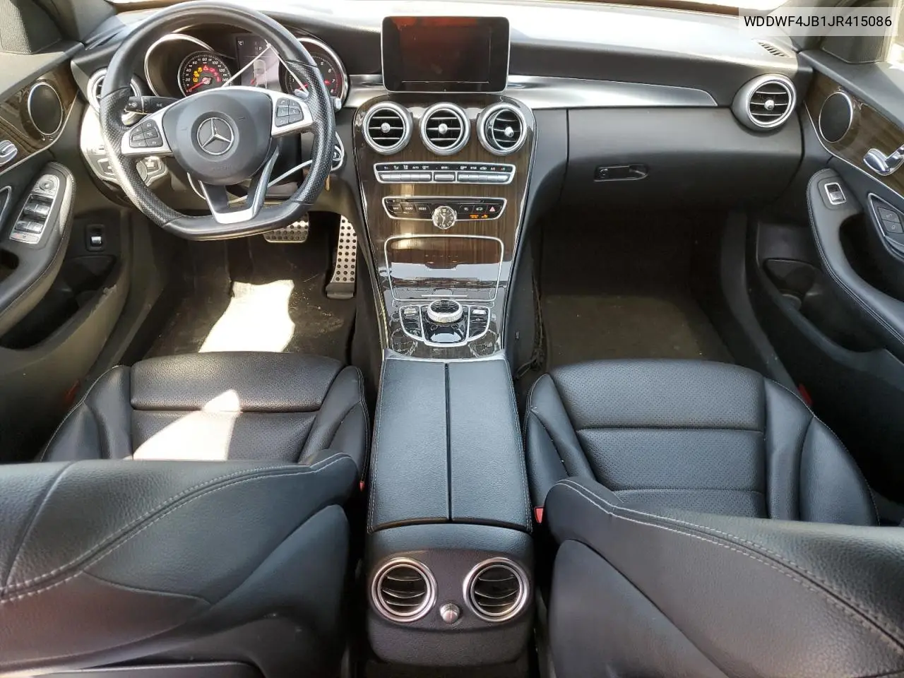 2018 Mercedes-Benz C 300 VIN: WDDWF4JB1JR415086 Lot: 56981145
