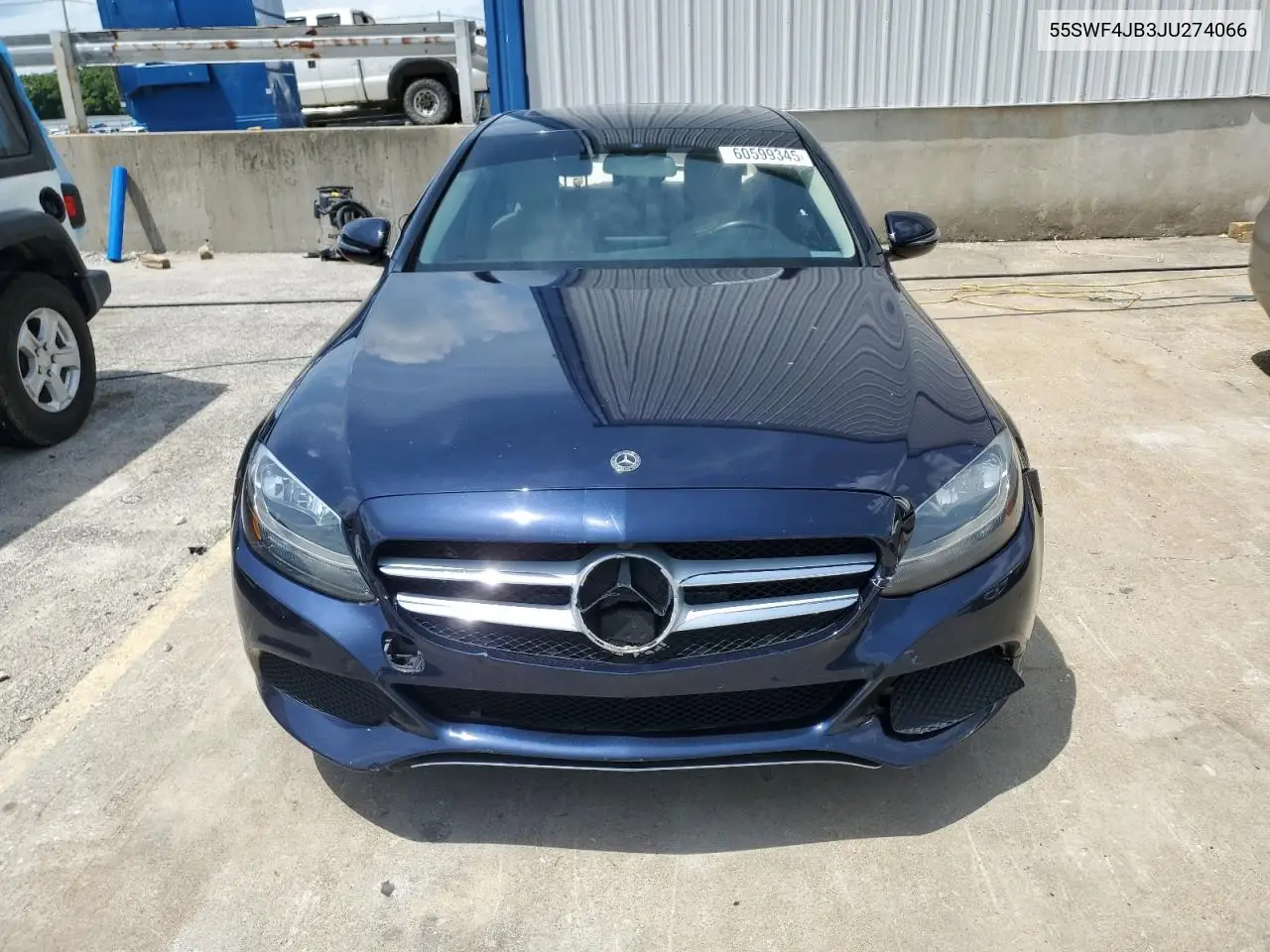 2018 Mercedes-Benz C 300 VIN: 55SWF4JB3JU274066 Lot: 60599345