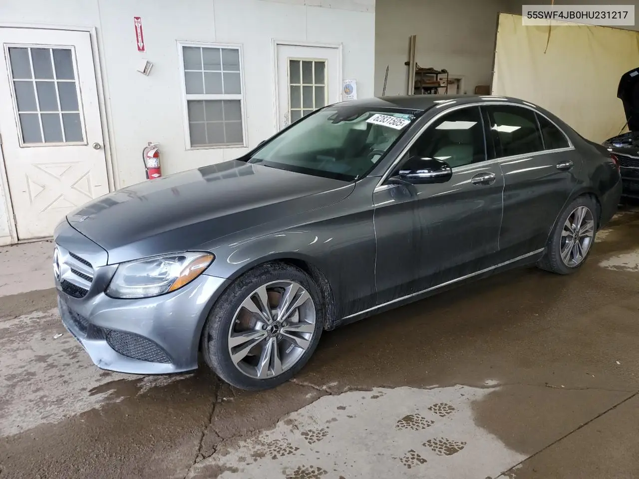 2018 Mercedes-Benz C 300 VIN: 55SWF4JB0HU231217 Lot: 62831505