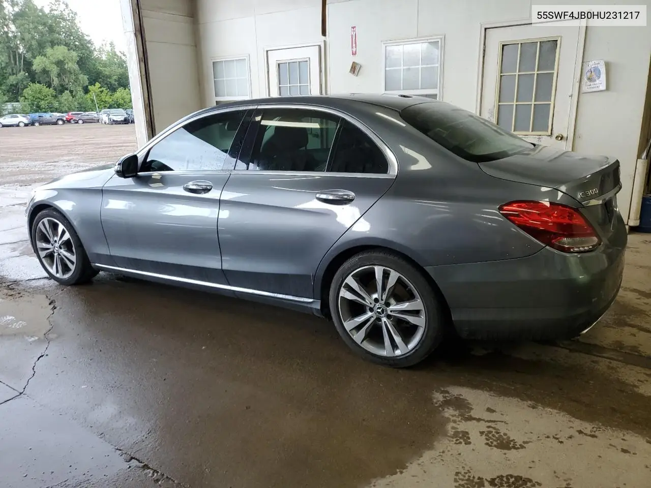 2018 Mercedes-Benz C 300 VIN: 55SWF4JB0HU231217 Lot: 62831505