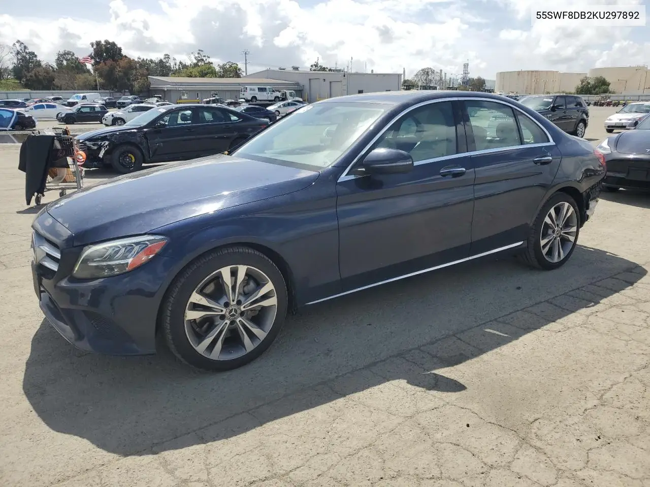 2019 Mercedes-Benz C 300 VIN: 55SWF8DB2KU297892 Lot: 50835775
