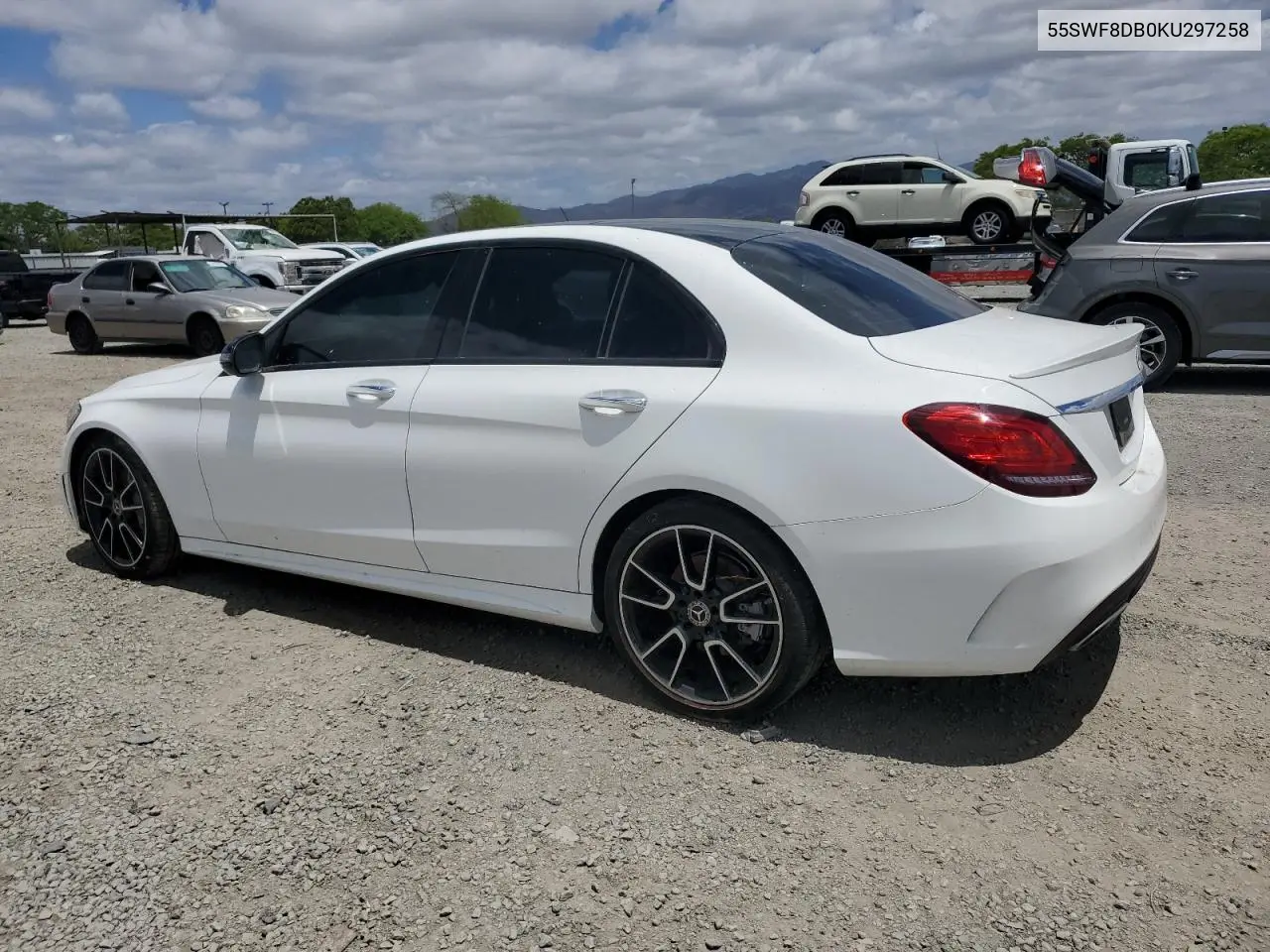 2019 Mercedes-Benz C 300 VIN: 55SWF8DB0KU297258 Lot: 56372495