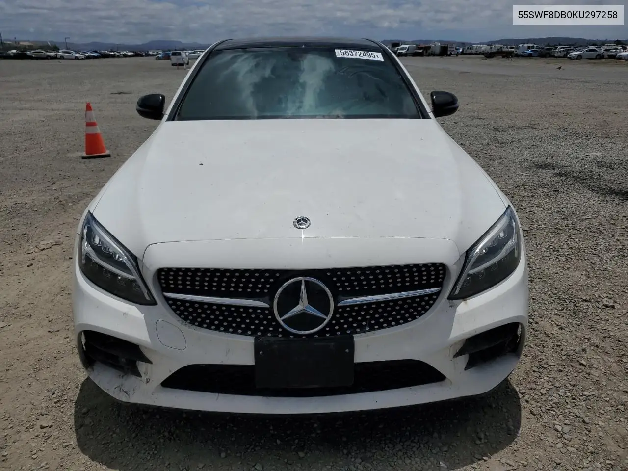 2019 Mercedes-Benz C 300 VIN: 55SWF8DB0KU297258 Lot: 56372495