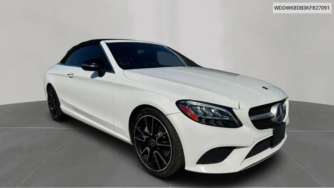 2019 Mercedes-Benz C 300 VIN: WDDWK8DB3KF827091 Lot: 57204495