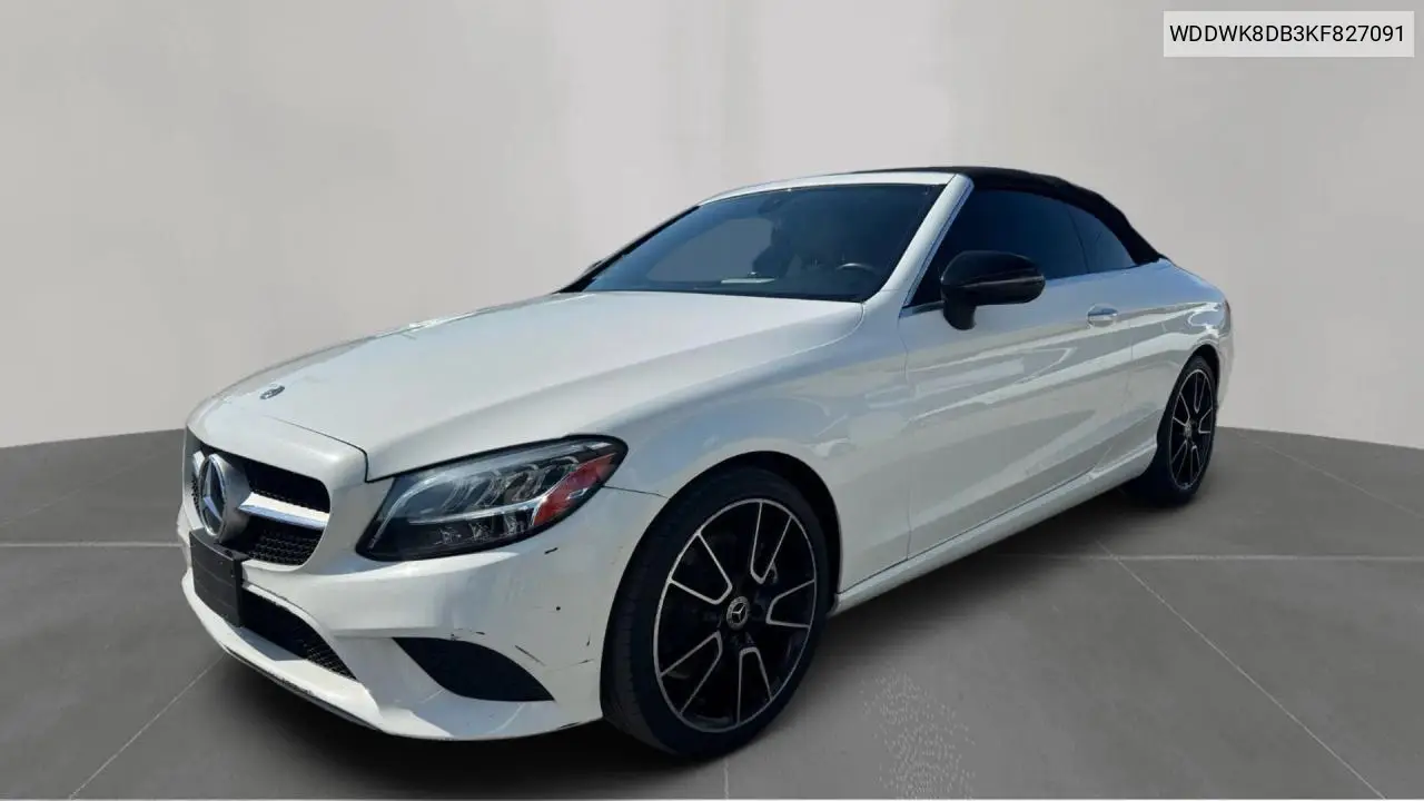 2019 Mercedes-Benz C 300 VIN: WDDWK8DB3KF827091 Lot: 57204495