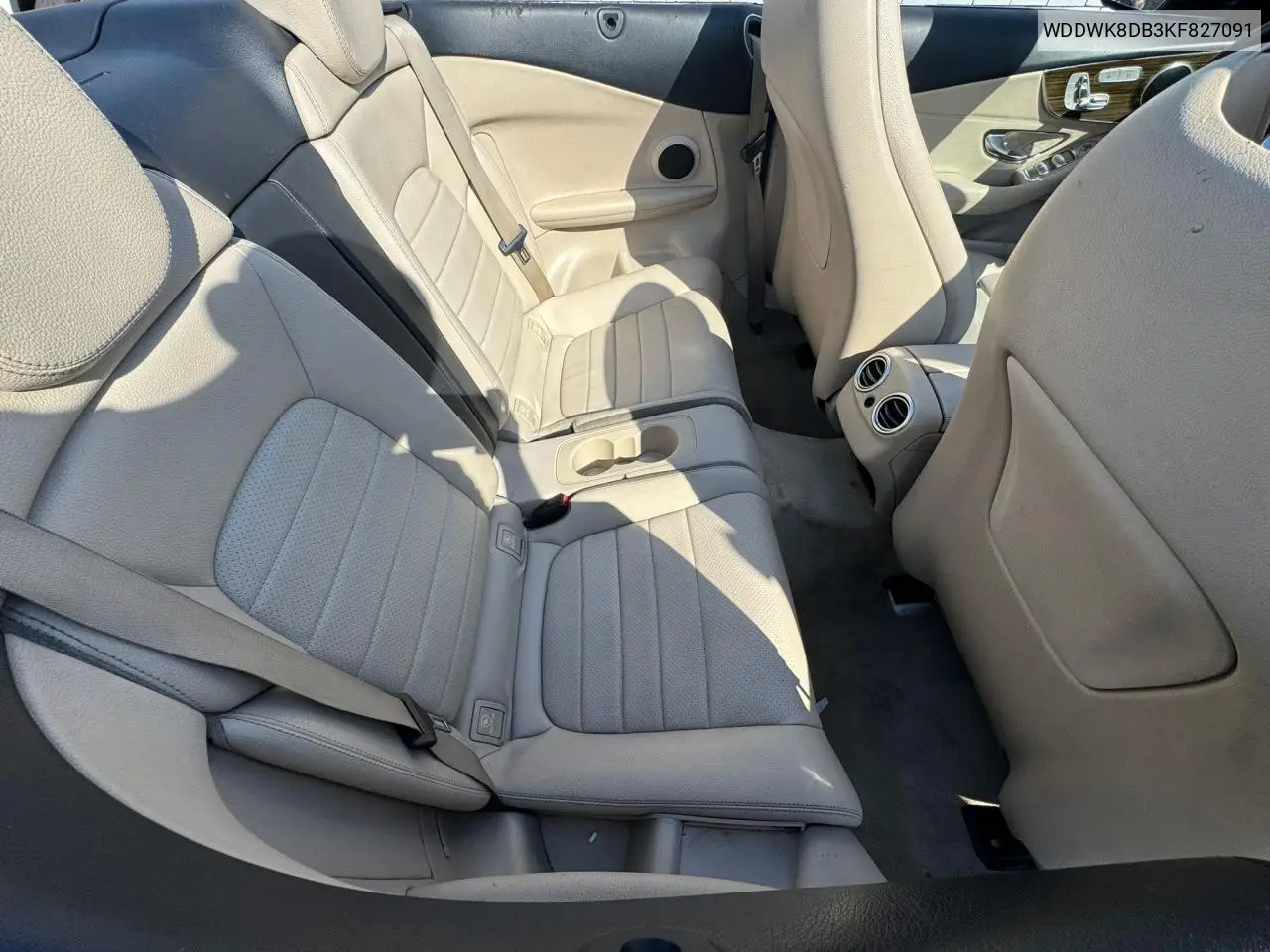 2019 Mercedes-Benz C 300 VIN: WDDWK8DB3KF827091 Lot: 57204495