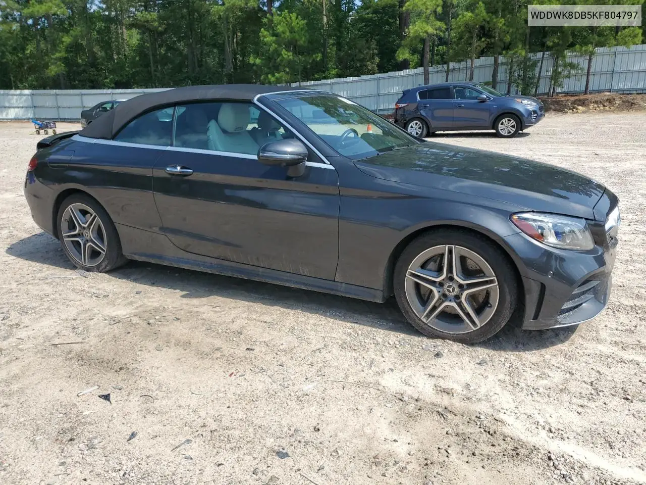 2019 Mercedes-Benz C 300 VIN: WDDWK8DB5KF804797 Lot: 62703885
