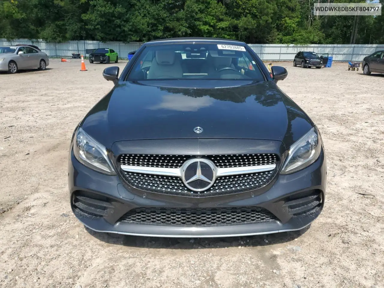 2019 Mercedes-Benz C 300 VIN: WDDWK8DB5KF804797 Lot: 62703885